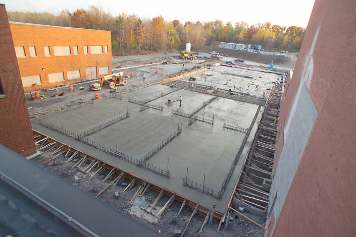 Pouring Concrete