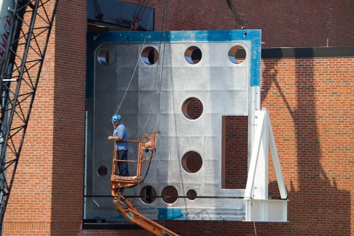 Module Entering Bay