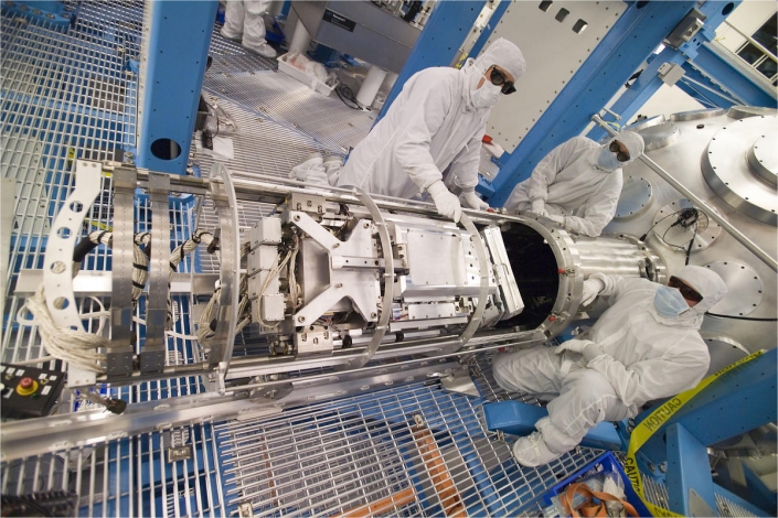 OAPI/M Installation Off-Axis Parabola Inserter/Manipulator Installation
