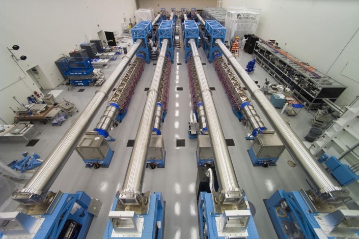 Beamlines Looking South