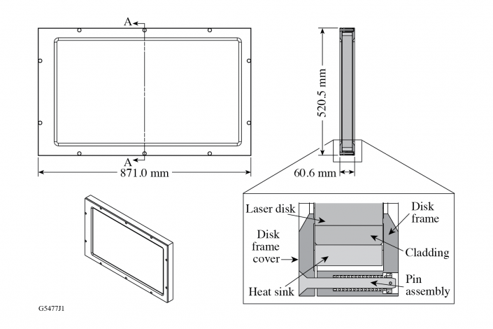 Disk Frame Assembly G5477J1