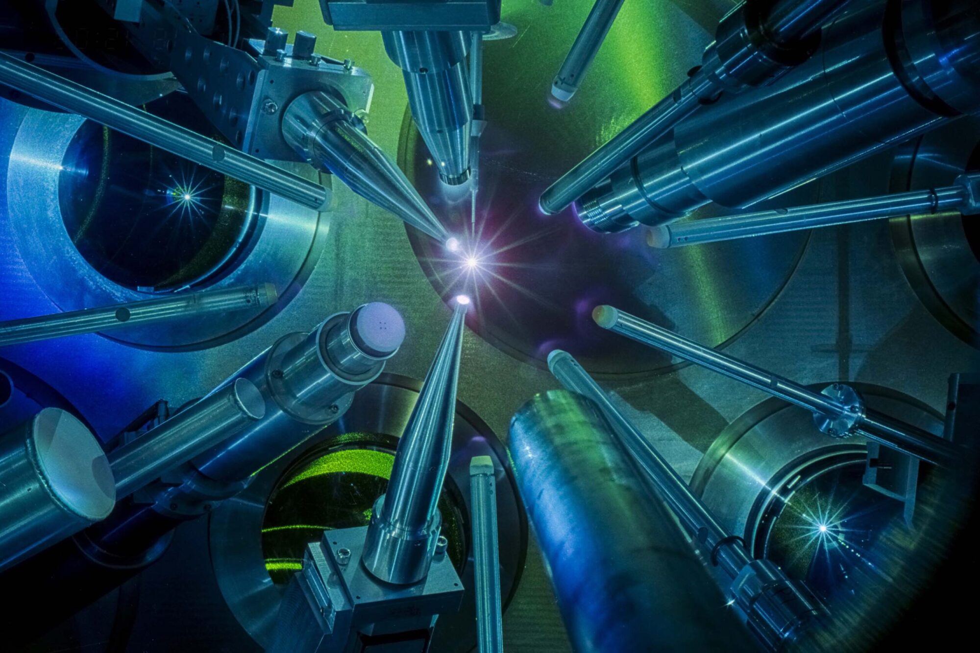 Target Shot in OMEGA Laser System.