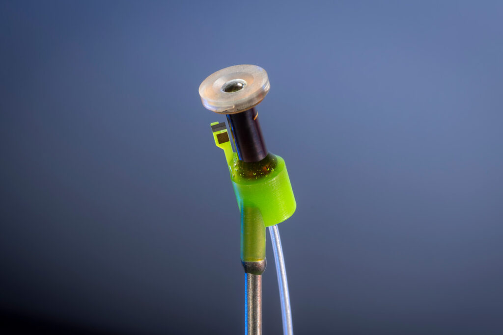 Target on blue background.