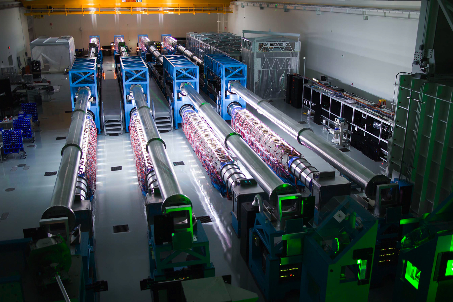 OMEGA EP Laser System at the Laboratory for Laser Energetics.