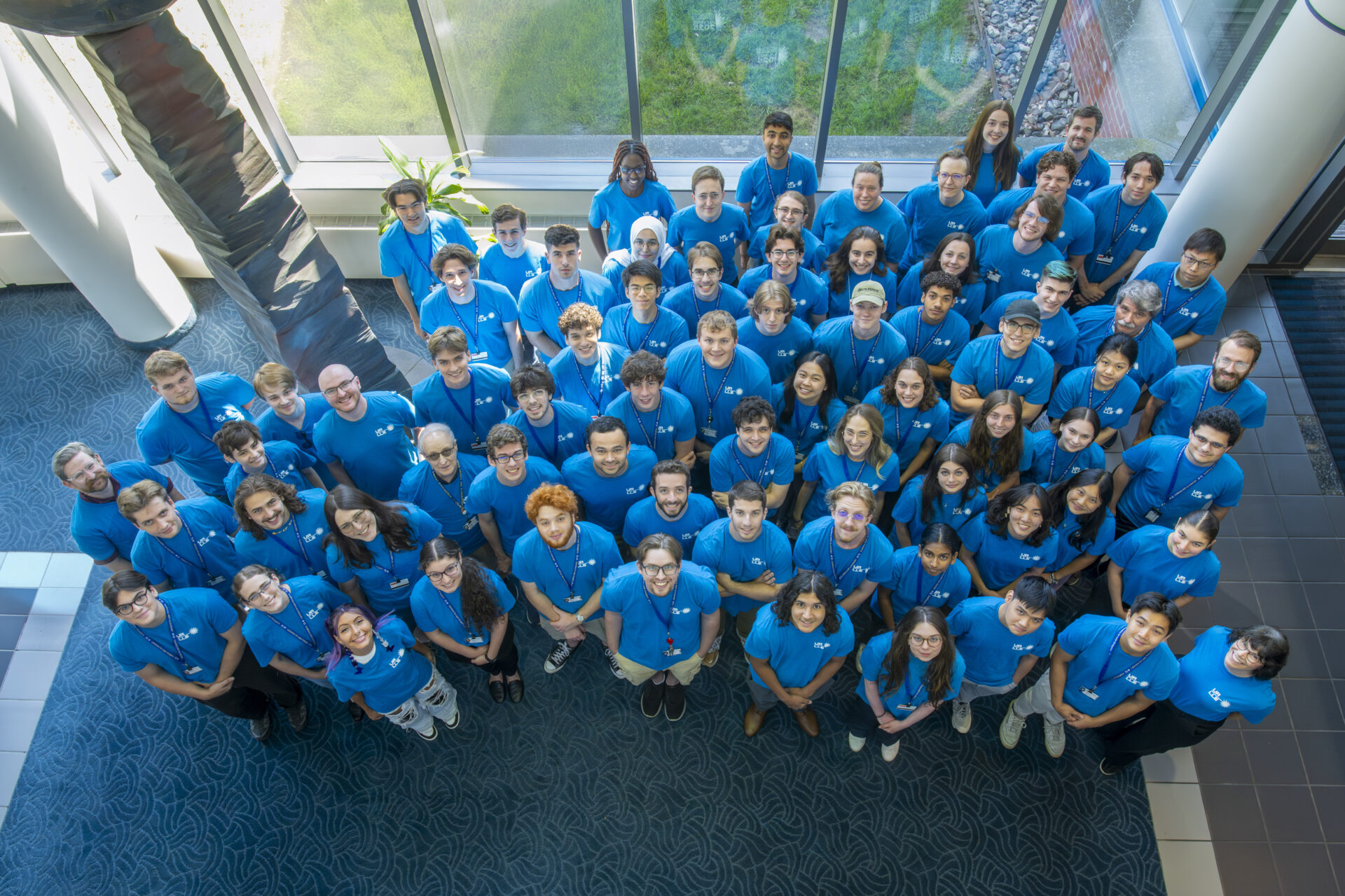 Photo of 2025 Undergraduate Education Program students and advisors