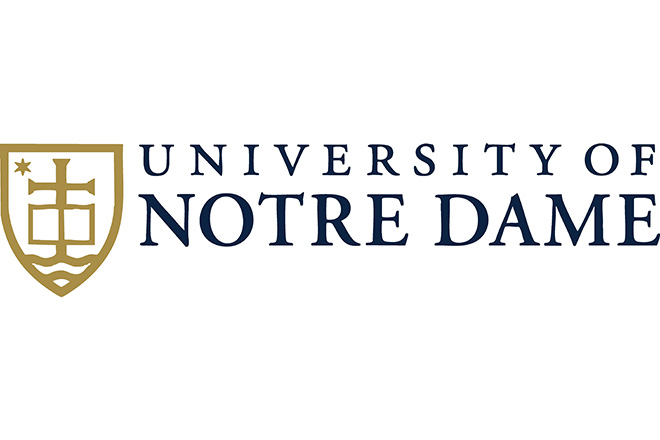University of Notre Dame logo.