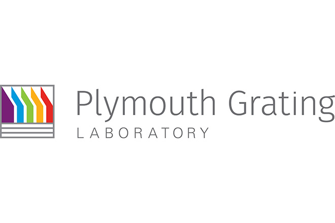Plymouth Grating Laboratory logo.