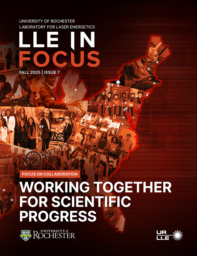 LLE in Focus, Issue 7 cover art.