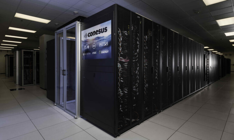 Conesus supercomputer at the University of Rochester.