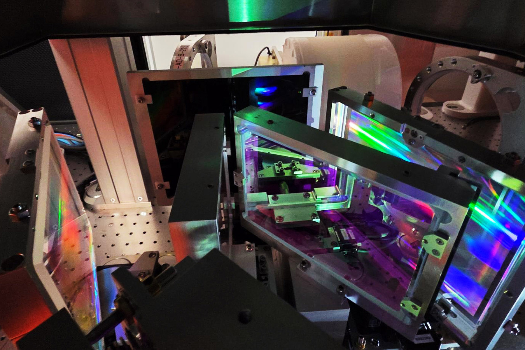 Photograph of FLUX SHG stage