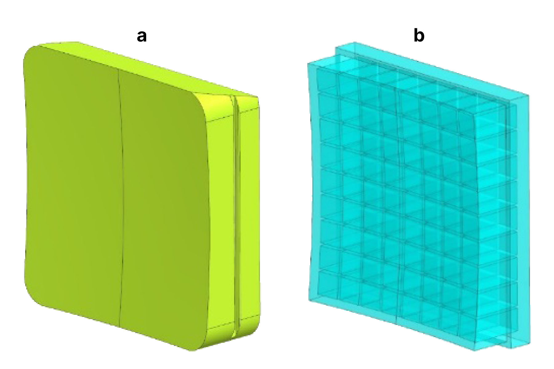 CAD renderings of mirrors.