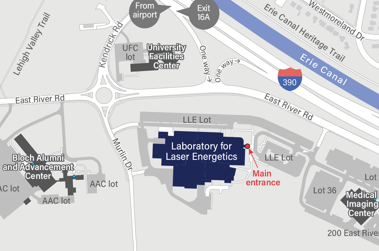 Map view of LLE