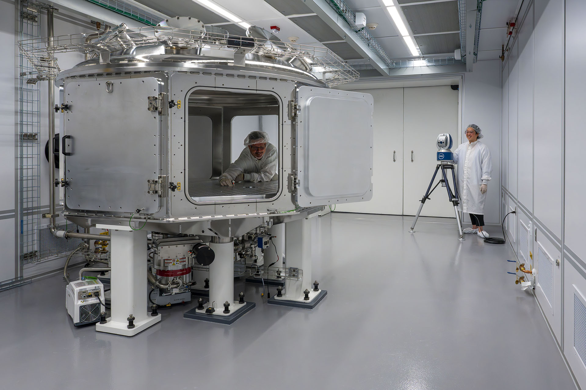MTW Target Chamber at URochester's Laboratory for Laser Energetics