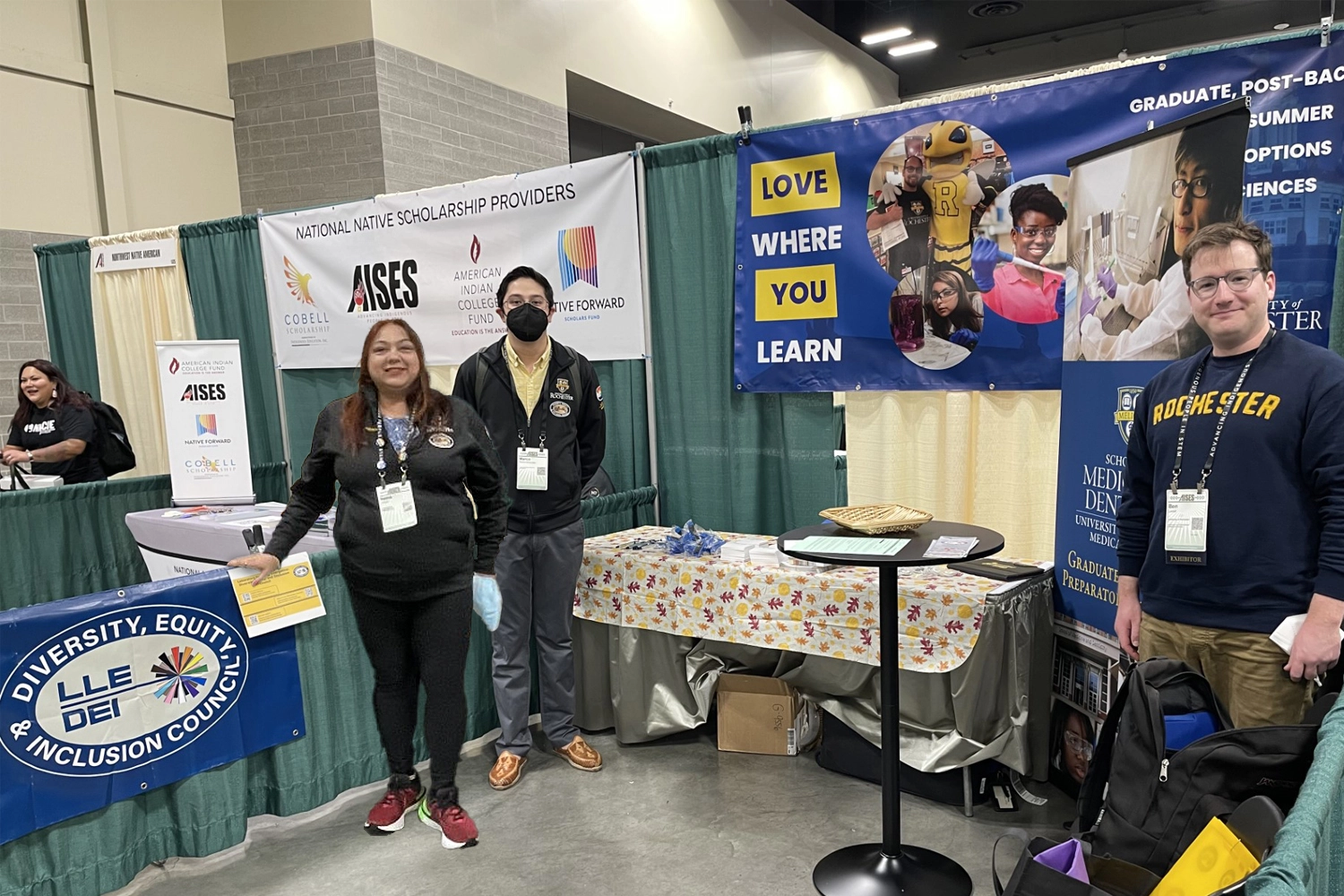 LLE Representation at AISES Conference Laboratory for Laser Energetics