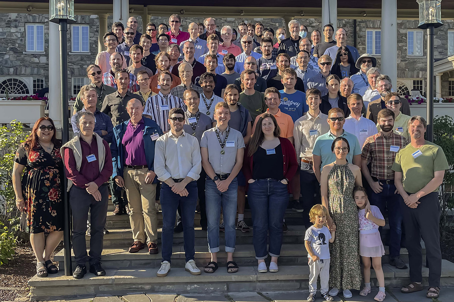 Anomalous Absorption Conference group photo.