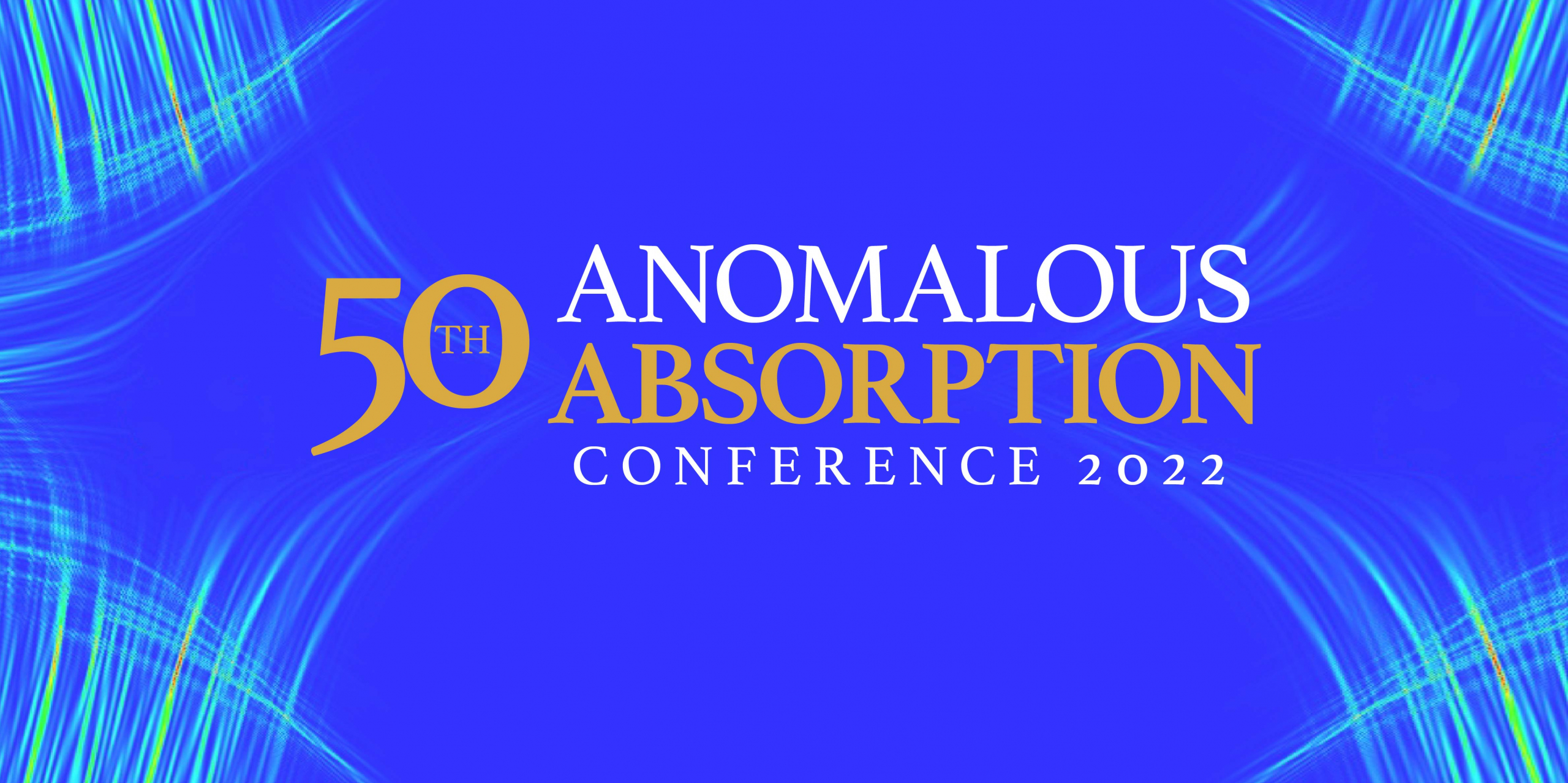 50th Anomalous Absorption Conference 2022 logo.