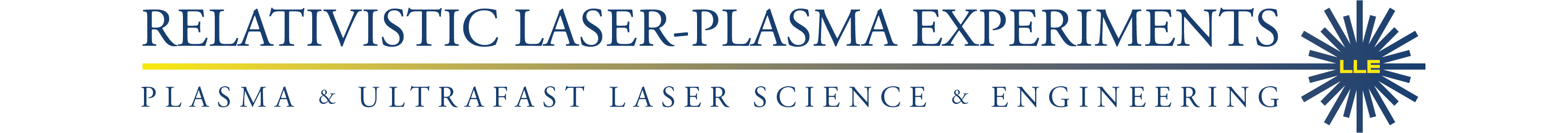 Laser–Plasma Interactions logo