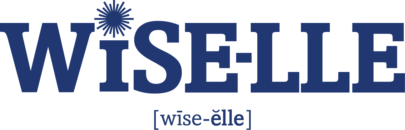Women in Science and Engineering at the Laboratory for Laser Energetics (WISE-LLE) logo.